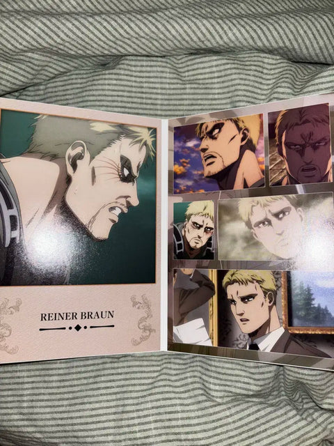 Attack on Titan Ichiban Kuji Reiner F Prize Memorial Card