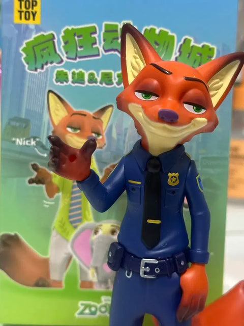 Zootopia Toptoy Police Officer Nick Figure