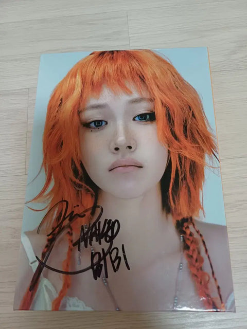 Singer BIBI Autographed Album (Not for Sale)