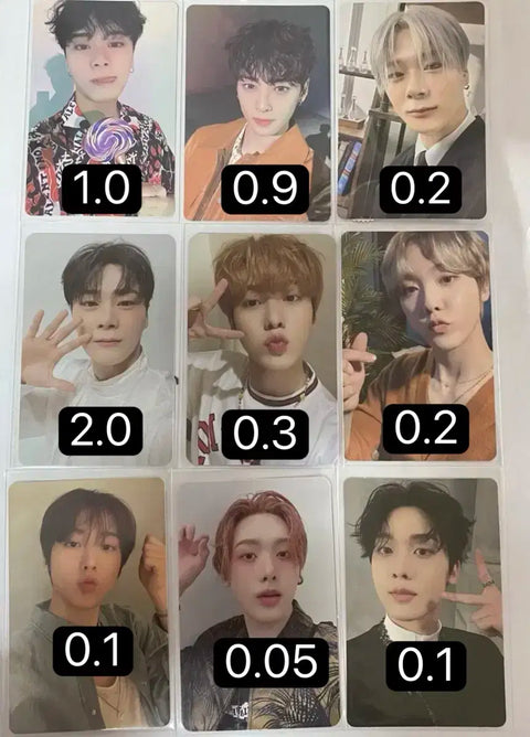 Astro drive refuge incense Cha Eun-woo Moonbin Yoon San-ha photocard