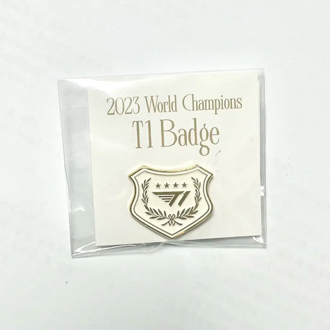 T1 T1 2023 Worlds Champions Badge