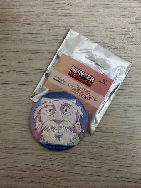 Hunter x Hunter Hologram Badge Netero Chairman Can Badge