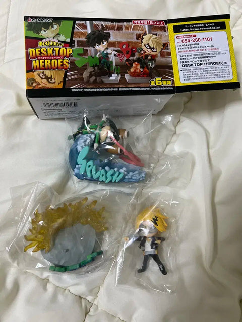 My Hero Academia Desktop Heroes Kaminari Tsuyu Bulk