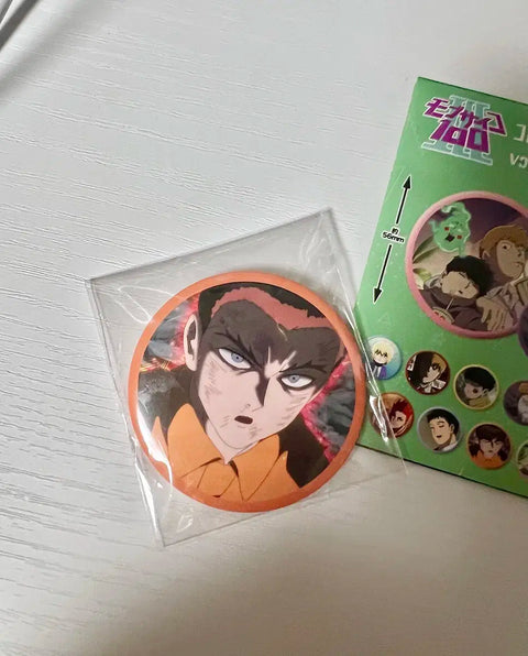 Mob Psycho 3rd Season Can Badge Shou