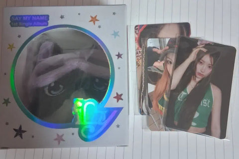 Selling "Say My Name" Romi version album, simply opened.