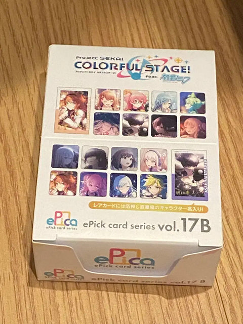 Project SEKAI epick Epick card 17 B unopened box bulk Pasha
