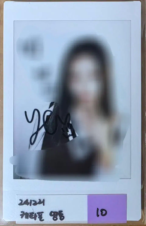 Odd Youth Yeeum Hand-Signed Polaroid