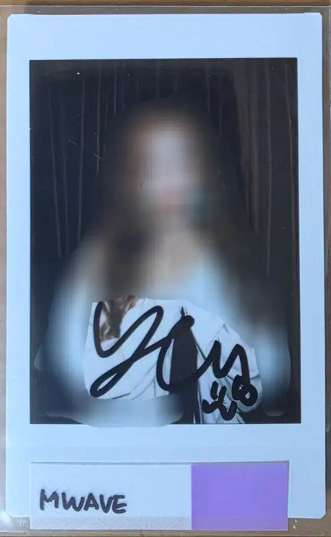 Odd Youth Yeeum Hand-signed Polaroid