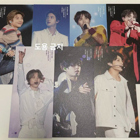 BTS Bangtan Sonyeondan Spacon Group Photo Bookmark 7ea