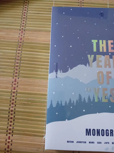 TWICE The Year of Yes Monograph Unopened Sealed from Korean