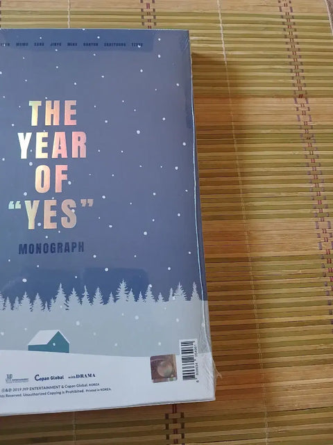 TWICE The Year of Yes Monograph Unopened Sealed from Korean