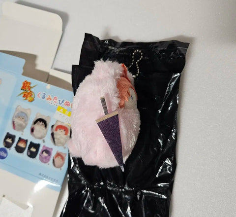 Unused Gintama Kurumitapi Tapi-nui Kamui Nui Doll Keychain Official Goods