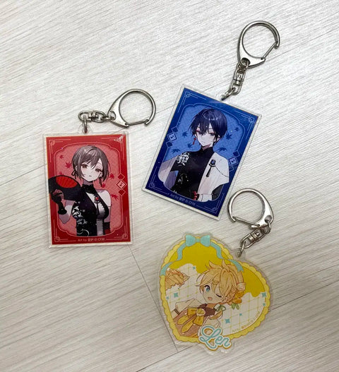 Vocaloid China Heart Keyring Bundle