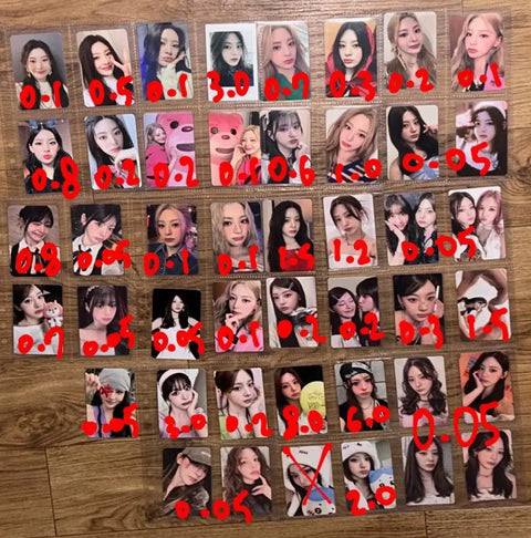 STAYC Seeun photocard trade/transfer