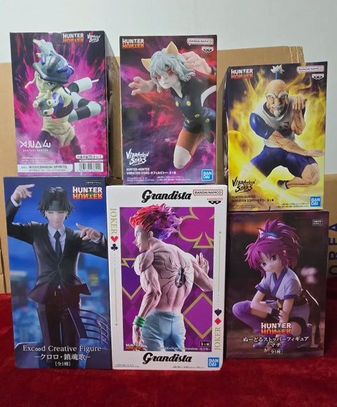 Hunter x Hunter figure set, unopened, sold as a lot