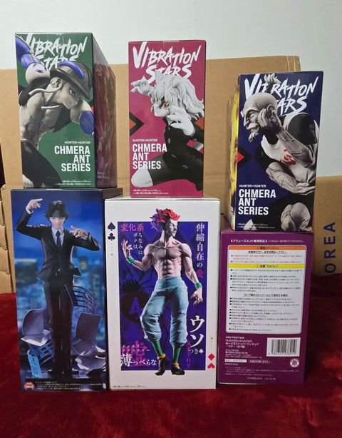 Hunter x Hunter figure set, unopened, sold as a lot