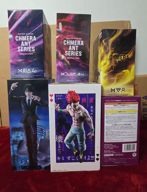 Hunter x Hunter figure set, unopened, sold as a lot