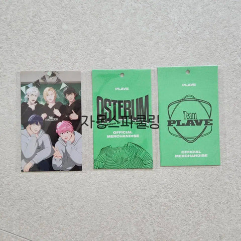 PLAVE 6th Summer Yoyo Ball Cap Tag Photocard + Postcard Set