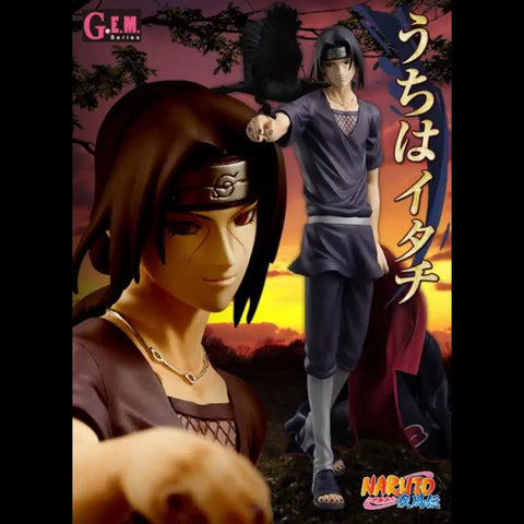 Naruto Shippuden Uchiha Itachi Megahouse GEM Figure G.E.M.
