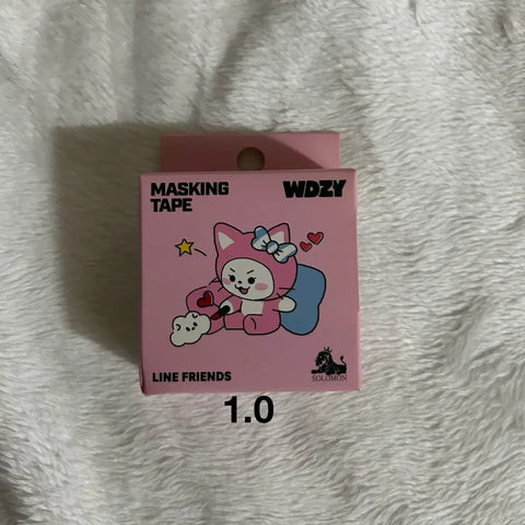ITZY LINE FRIENDS WITZY CABBIT Masking Tape