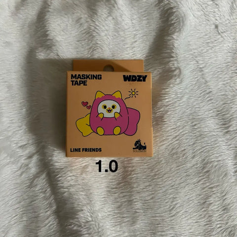 ITZY LINE FRIENDS WITZY HAT Masking Tape