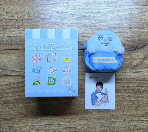 Super Junior Pop-up SJ Market Shindong Random Magnet + Ddiboo Seal SJ Market