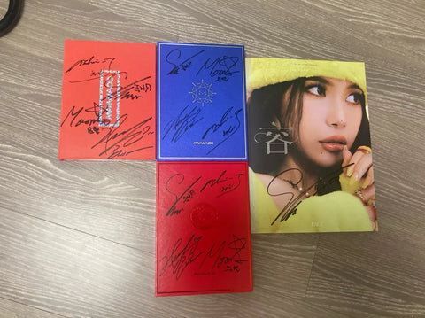 Mamamoo signed album all together
