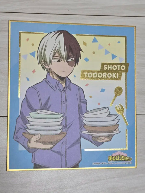 My Hero Academia (HeroAca/MHA) Naho Todoroki Shoto Shikishi (art board)