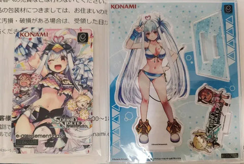 SOUND VOLTEX SDVX Ichika Complete Bonus Acrylic Stand + Card for Sale