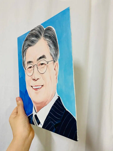 Moon Jae-in portrait