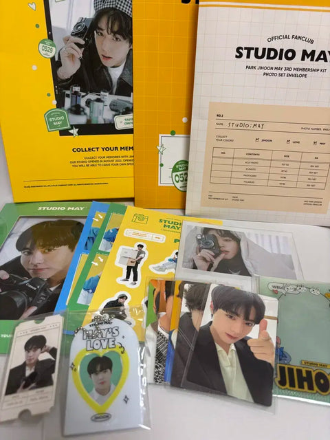 Park Jihoon May 3rd Fanclub Kit Full Set