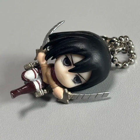 Attack on Titan Mikasa Figure Keychain