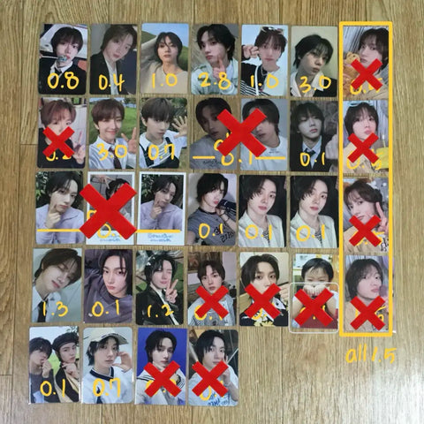 BOYNEXTDOOR photocard transfer