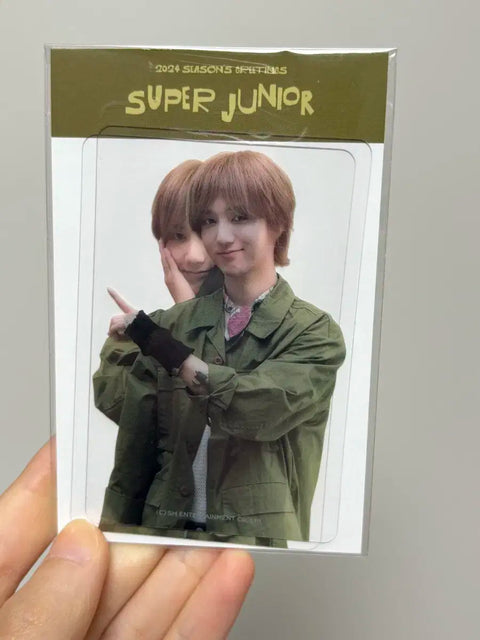 Super Junior Yesung 2024 Season's Greetings Photo Pack Contents