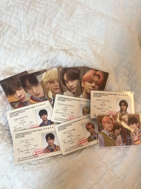 Selling TXT 2024 Deco Kit Set.