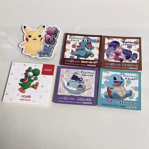 Nintendo Pokemon Sticker Bundle