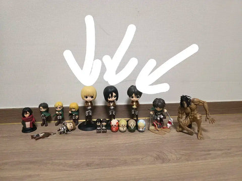 Attack on Titan Q Posket Bundle