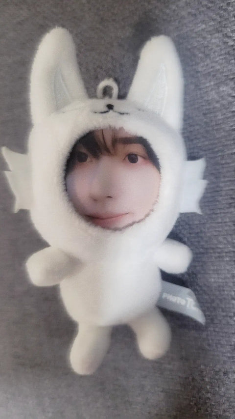 RISE Wonbin white fox photocard doll transfer