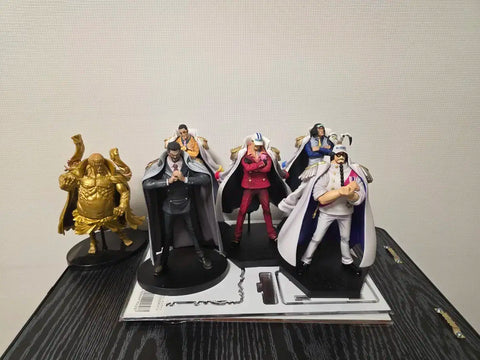 One Piece Marine Admiral Figure Set