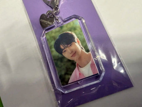 Byeon Wooseok Eusmol Transparent Photocard + Keychain