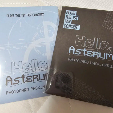 PLAYVE fan concert photocard pack, selling as a set at cost.