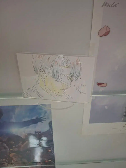 Attack on Titan Levi Acrylic Original Art