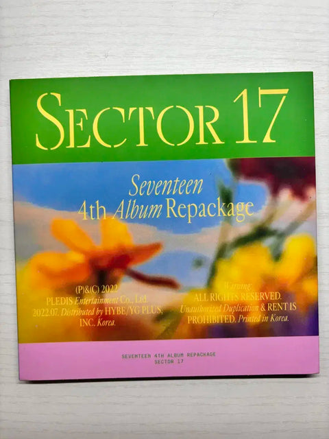 SEVENTEEN Sector 17 Unsealed Album Sales