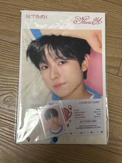 NCT WISH Yushi ID Photo Steady Photo Set