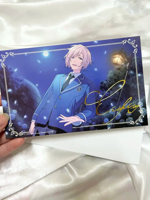 Free shipping) H Fan Limited Postcard Ensemble Stars Chinese Stars Pasha Acrylic Goods