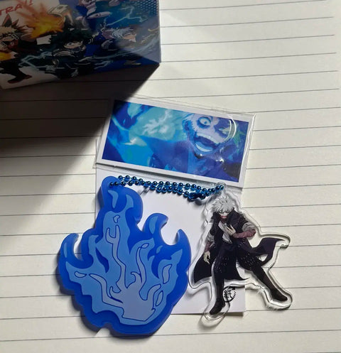 Selling HeroAca Universal Studios Japan collaboration Dabi keyring.