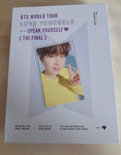 BTS Love Yourself Speak Yourself Concert DVD