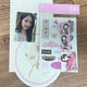 IU Flower Bookmark Set Photo Card + Sticker + Lyrics Sheet