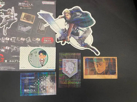 Attack on Titan G Prize Erwin Sticker Attack on Titan