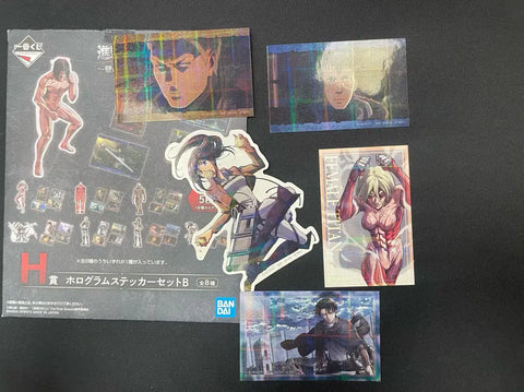 Attack on Titan Sasha Sticker H Prize